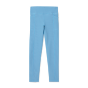 Girls Trail Tight Ribbed Leggings - TILE BLUE