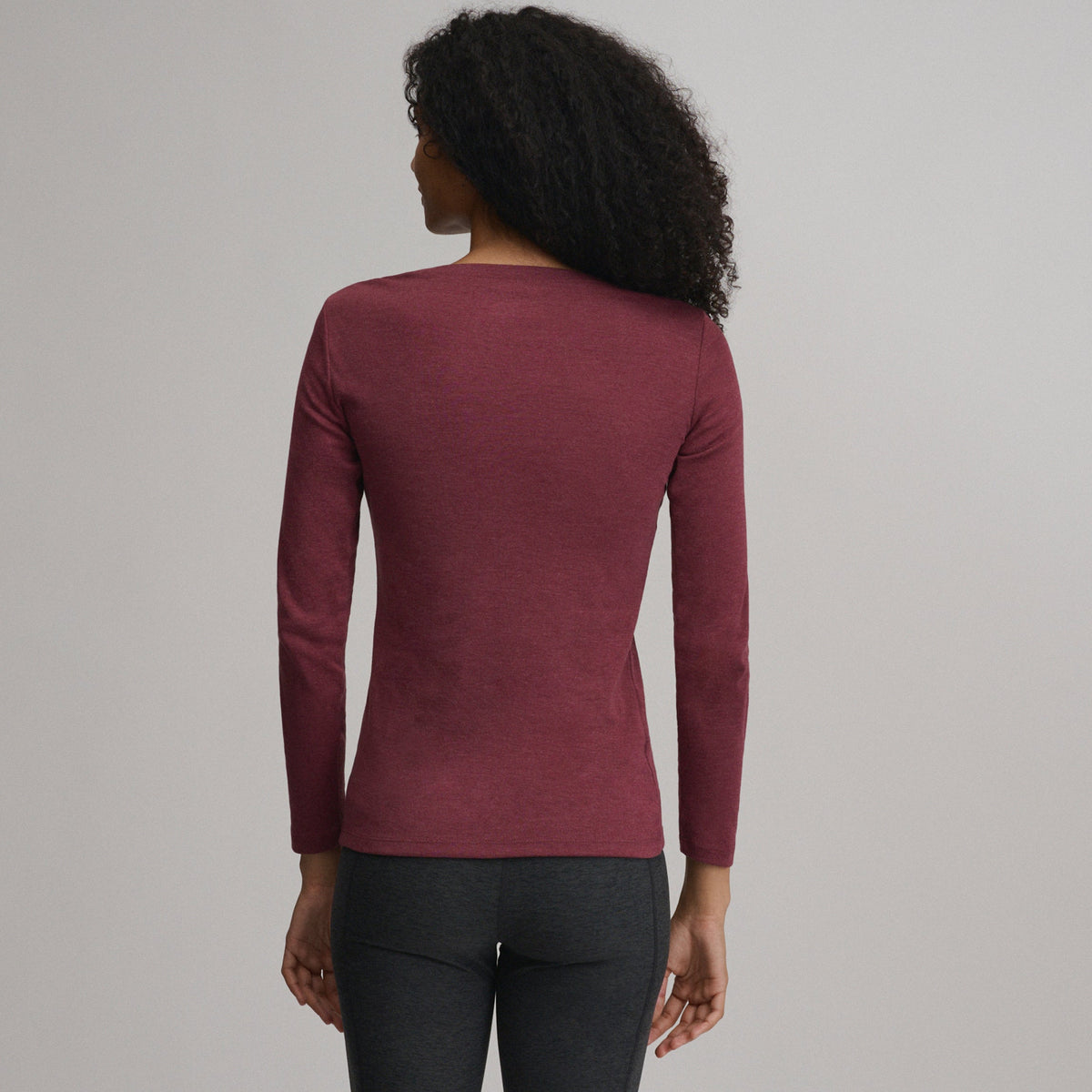 Women's Fav Long Sleeve Crew Neck Tee