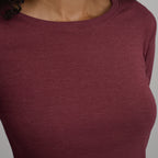 Women's Fav Long Sleeve Crew Neck Tee