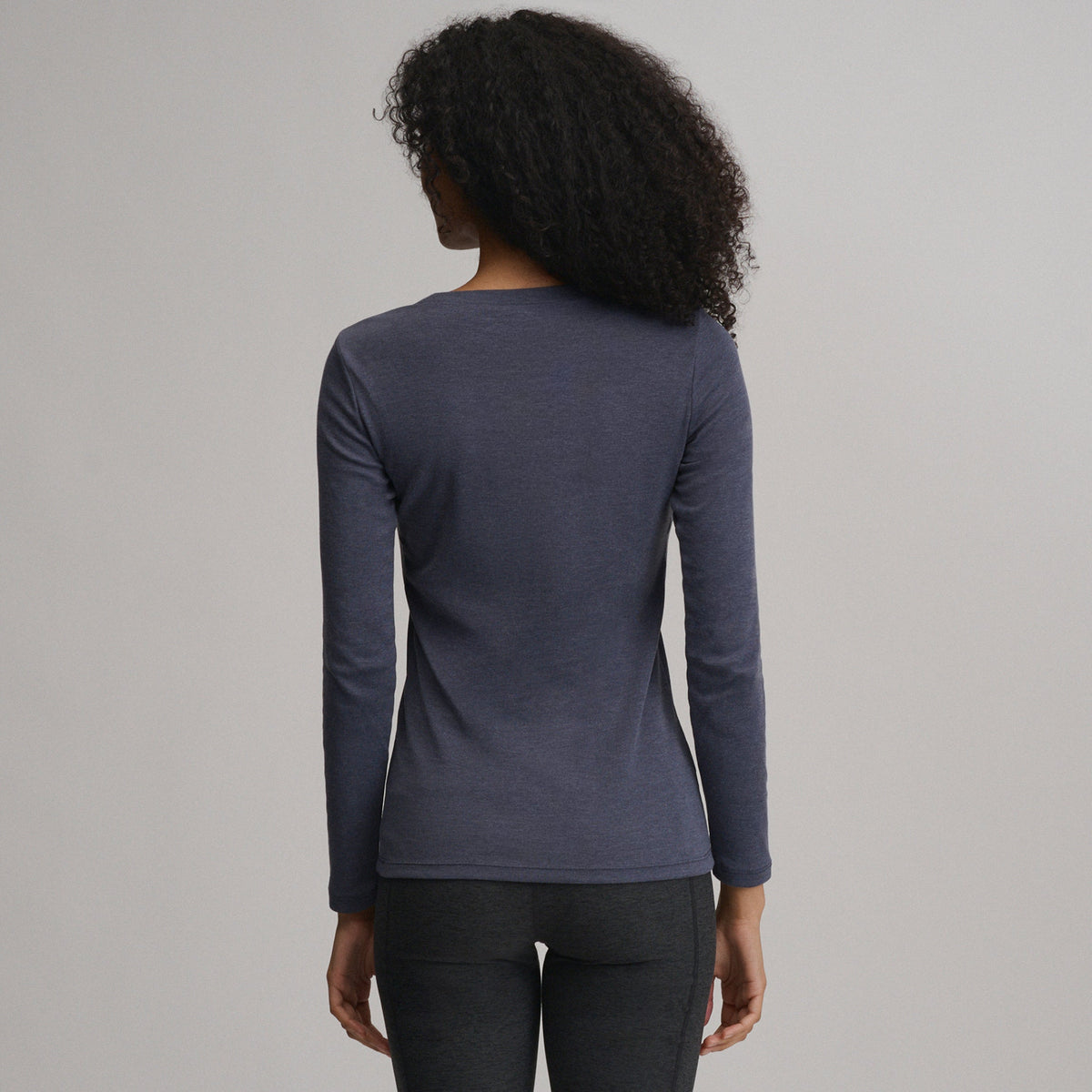 Women's Fav Long Sleeve Crew Neck Tee
