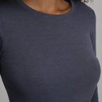 Women's Fav Long Sleeve Crew Neck Tee