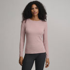 Women's Fav Long Sleeve Crew Neck Tee