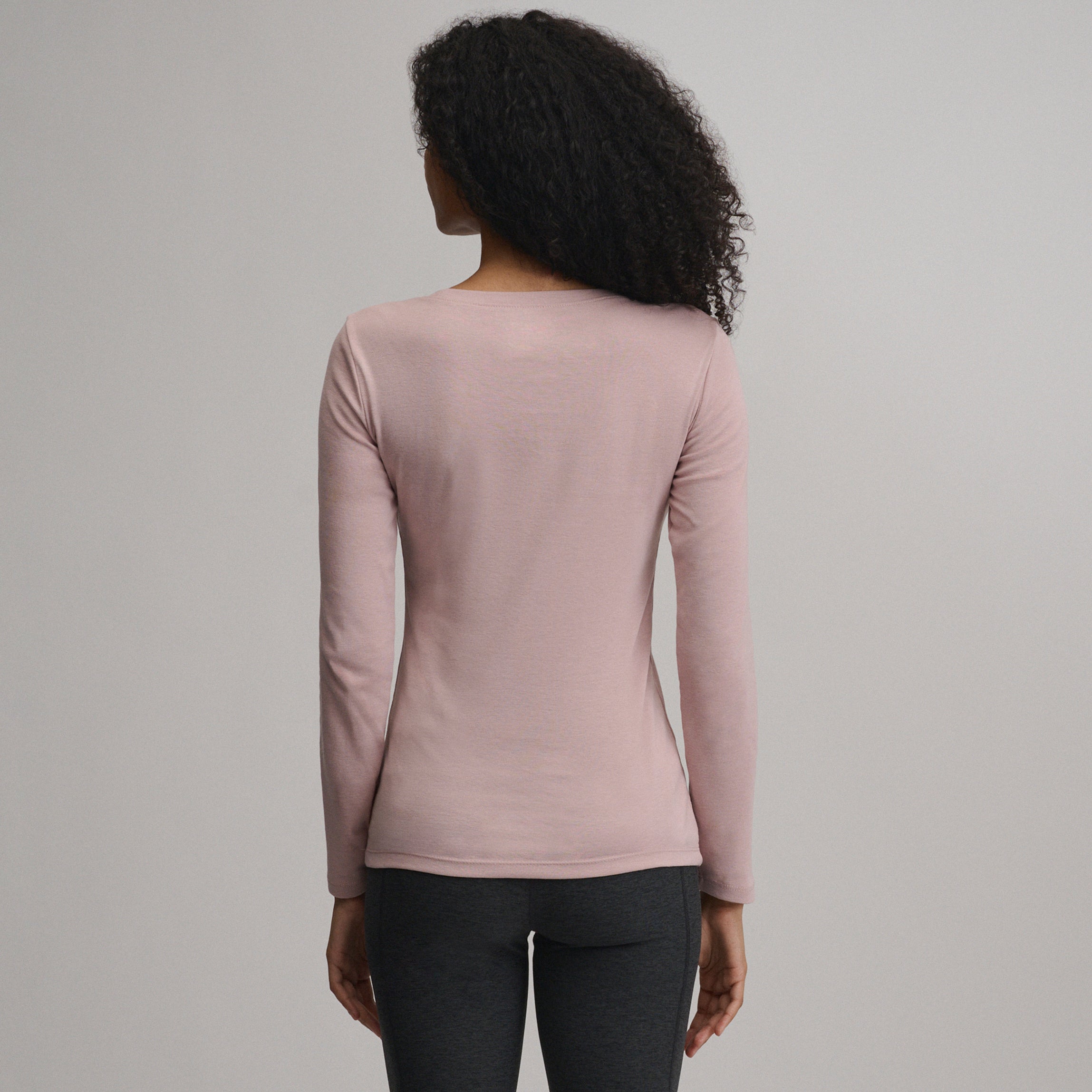 Women's Fav Long Sleeve Crew Neck Tee