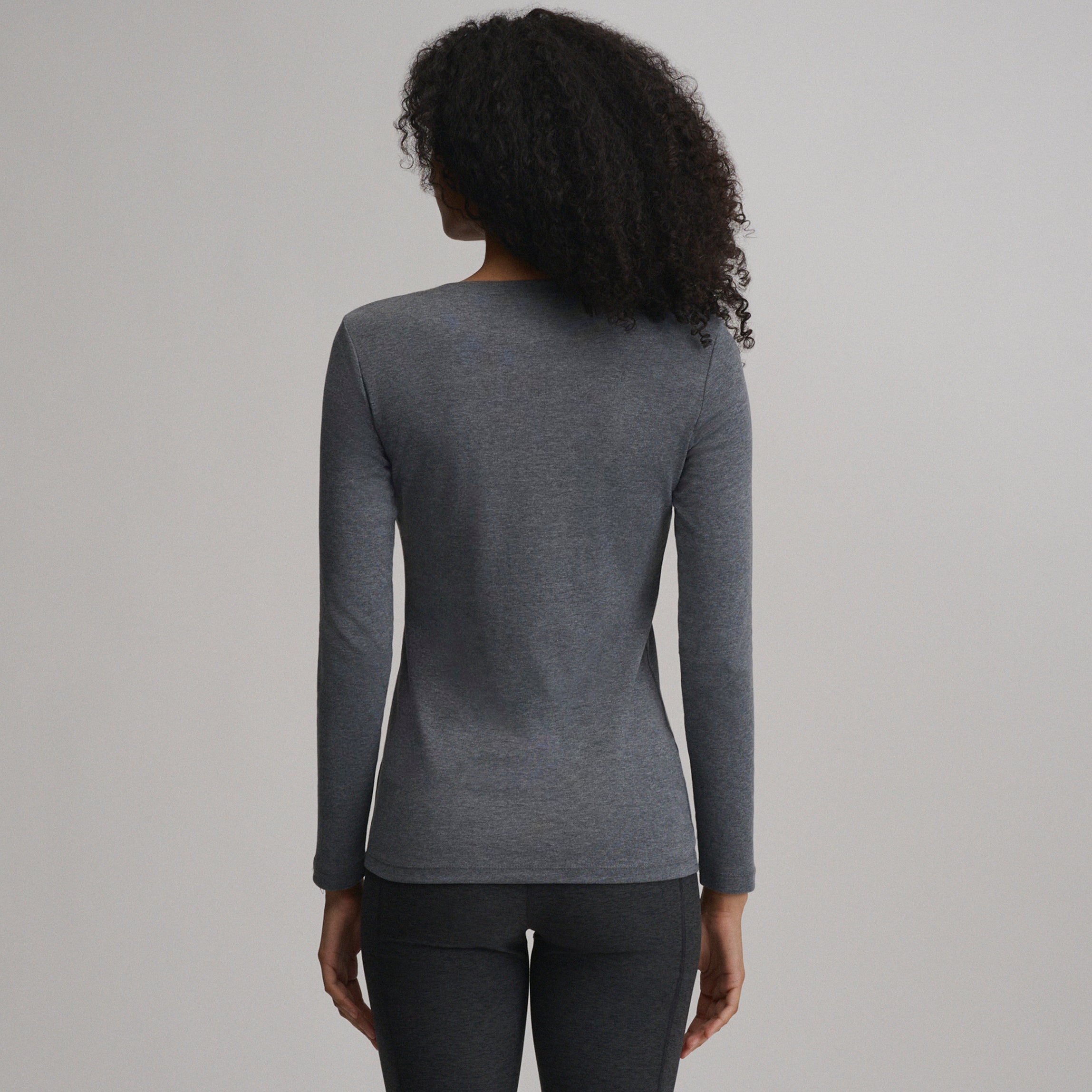 Women's Fav Long Sleeve Crew Neck Tee