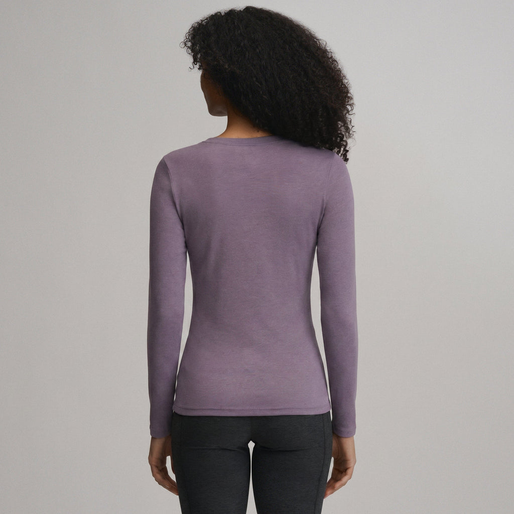 Women's Fav Long Sleeve Crew Neck Tee