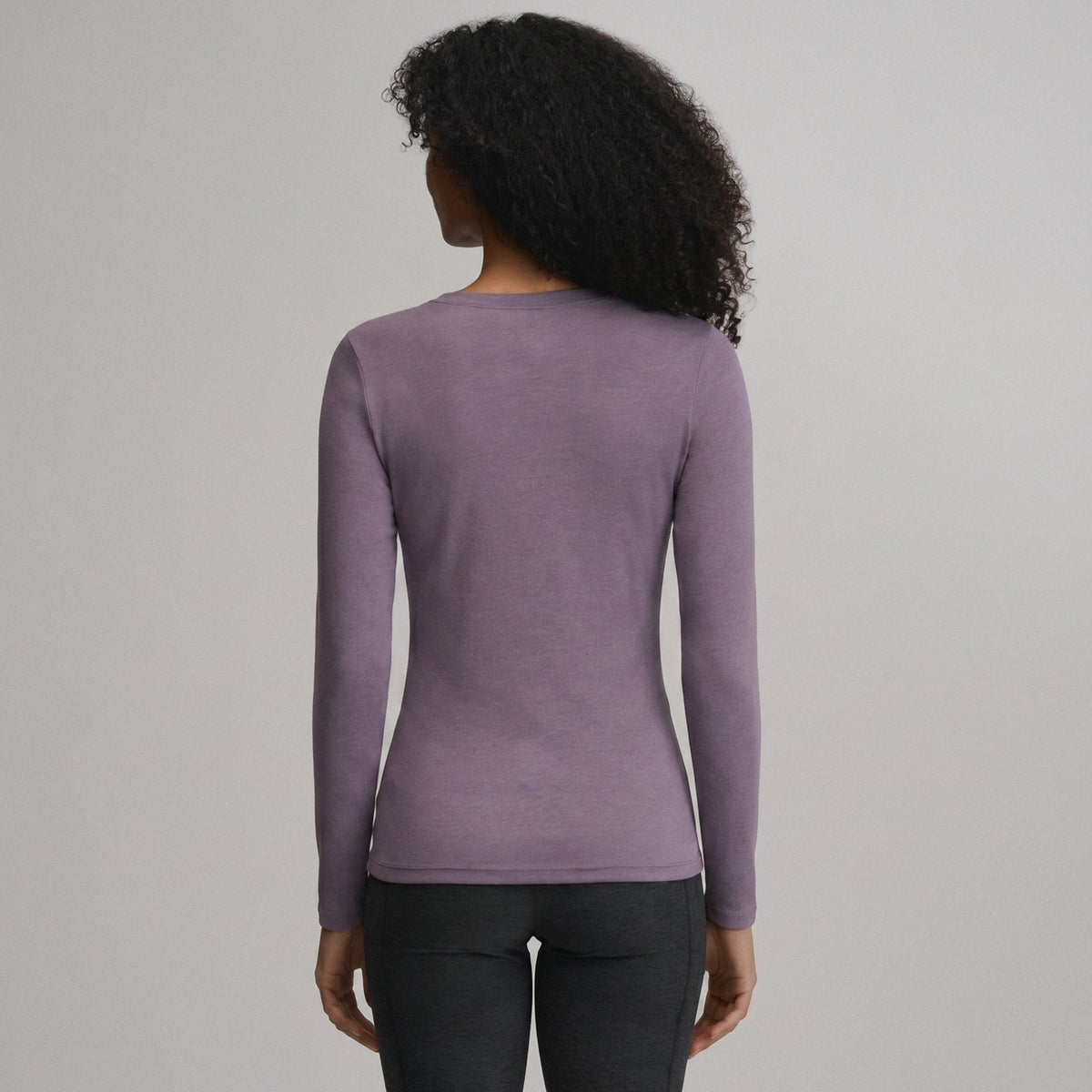 Women's Fav Long Sleeve Crew Neck Tee