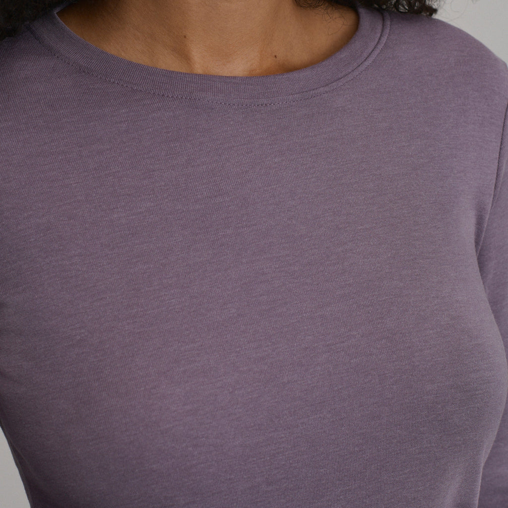 Women's Fav Long Sleeve Crew Neck Tee