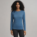 Women's Fav Long Sleeve Crew Neck Tee