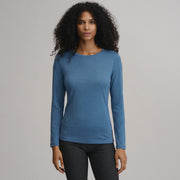 Women's Fav Long Sleeve Crew Neck Tee - Tlblu