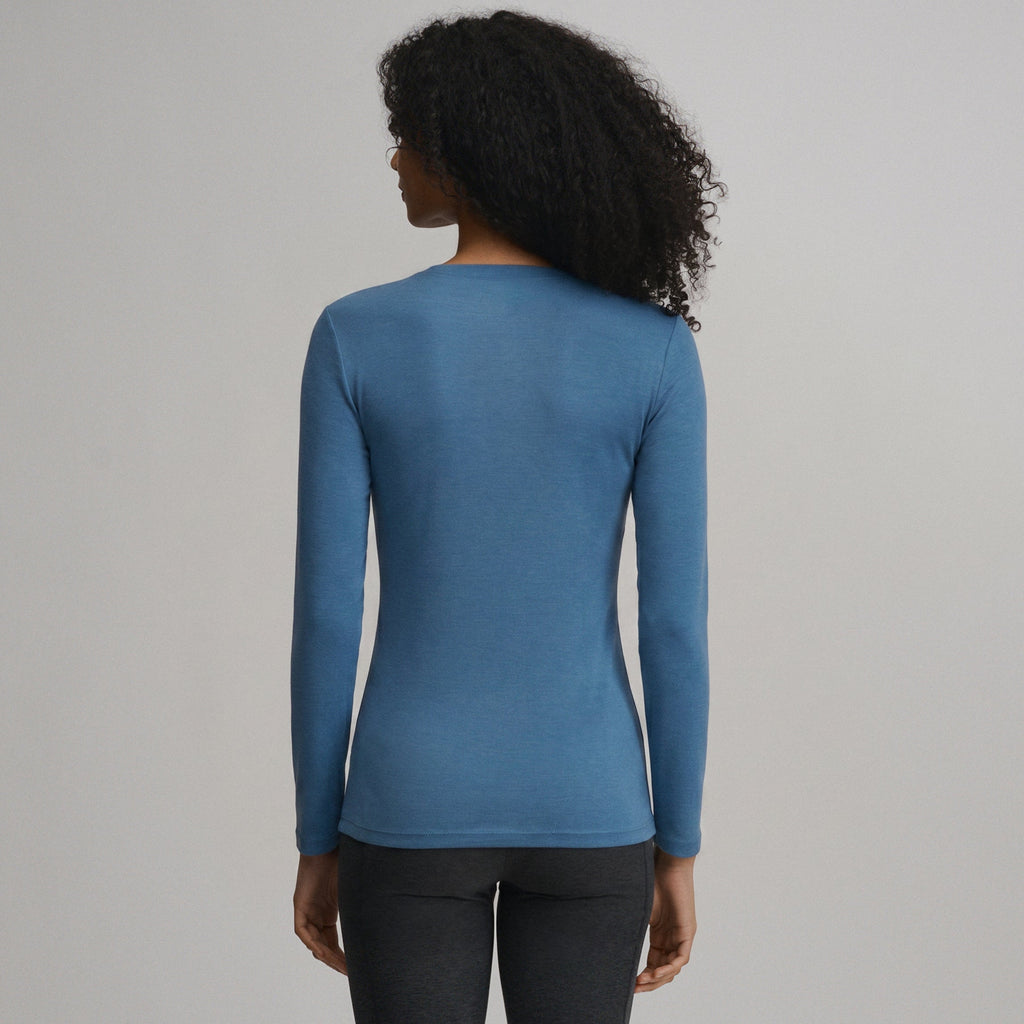 Women's Fav Long Sleeve Crew Neck Tee