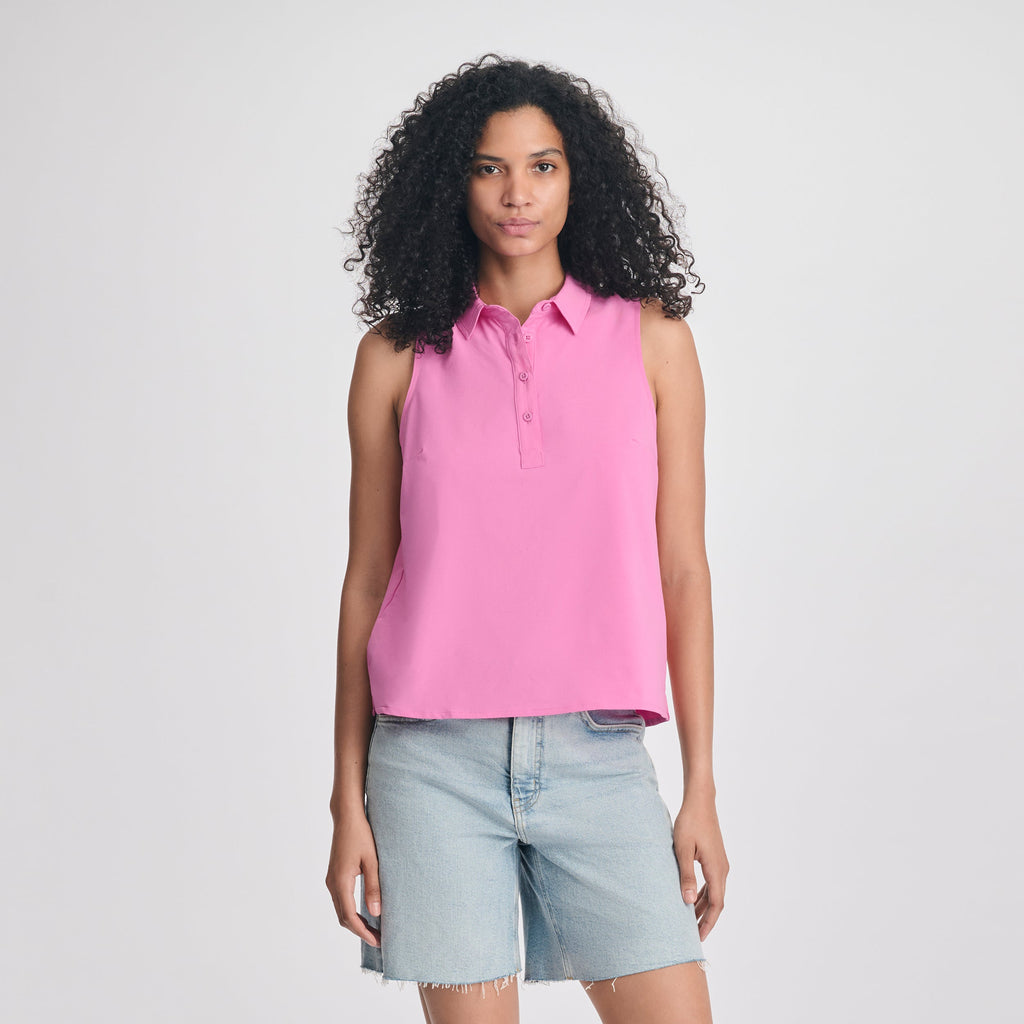 Women's Departure Collared Tank