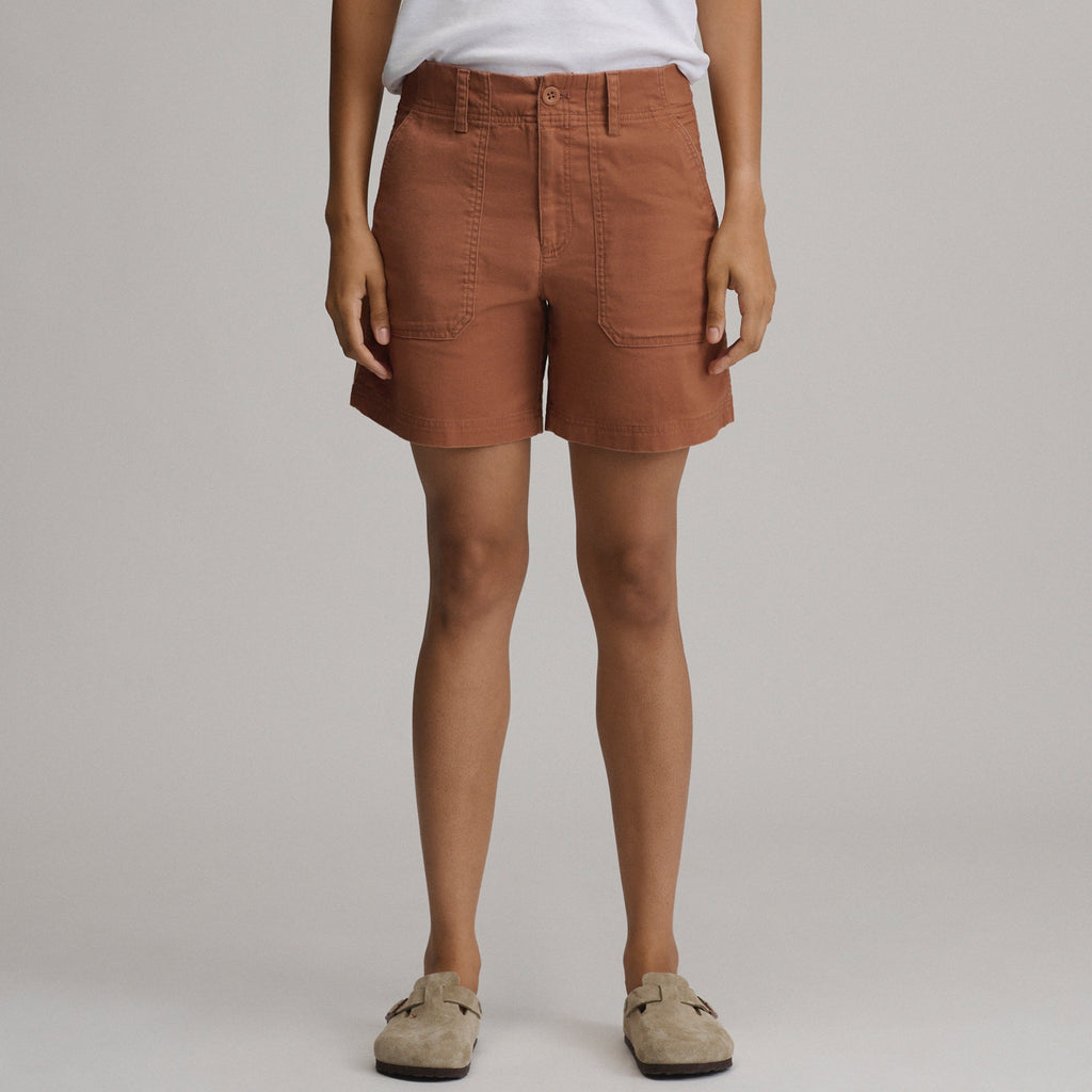 Women's Canvas Utility Shorts