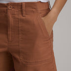 Women's Canvas Utility Shorts