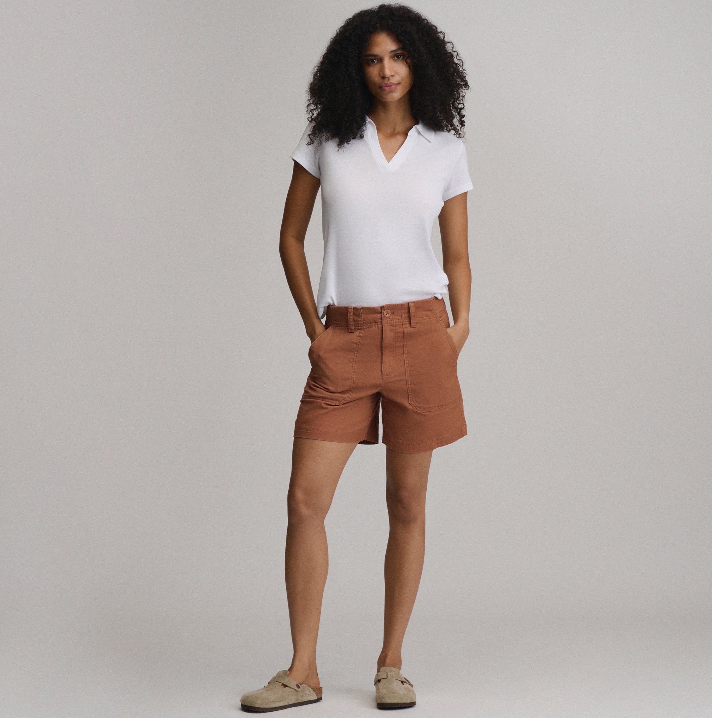 Women's Canvas Utility Shorts