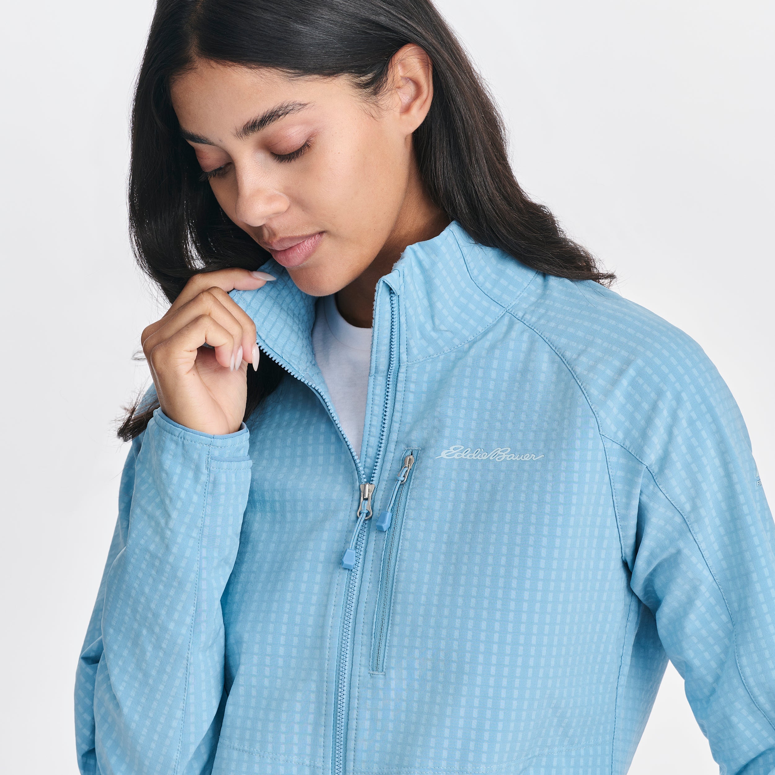 Women's Sandstone Backbone Grid Jacket