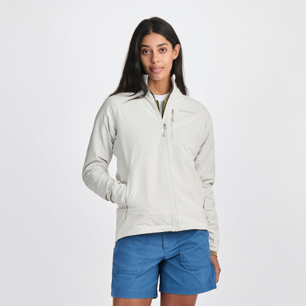 Women's Sandstone Backbone Grid Jacket