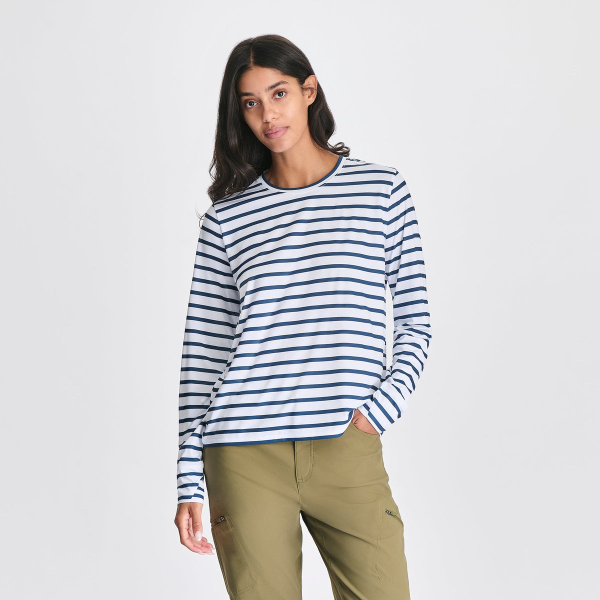 Women's Sundrift UPF Striped Shirt