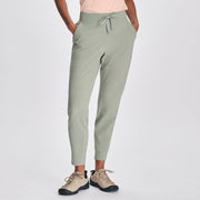 Women's Departure Stretch Mid-Rise Joggers - Sage