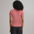 Women's Everyday Short Sleeve Collared Split Neck