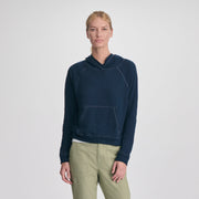 Women's Waverly Cotton Slub Hoodie - Brook