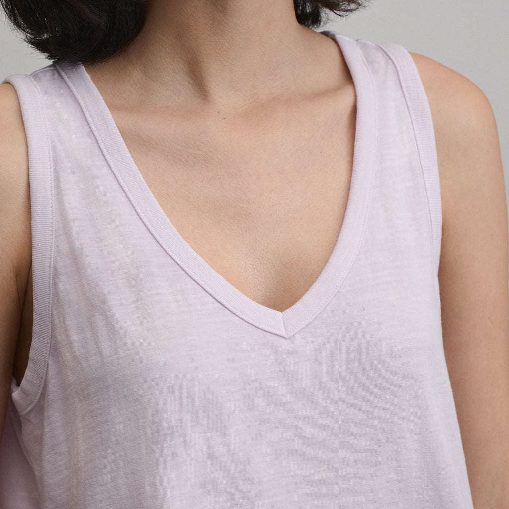 Women's Sunwashed Cotton V-Neck Tank