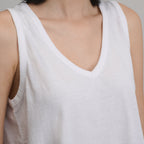 Women's Sunwashed Cotton V-Neck Tank