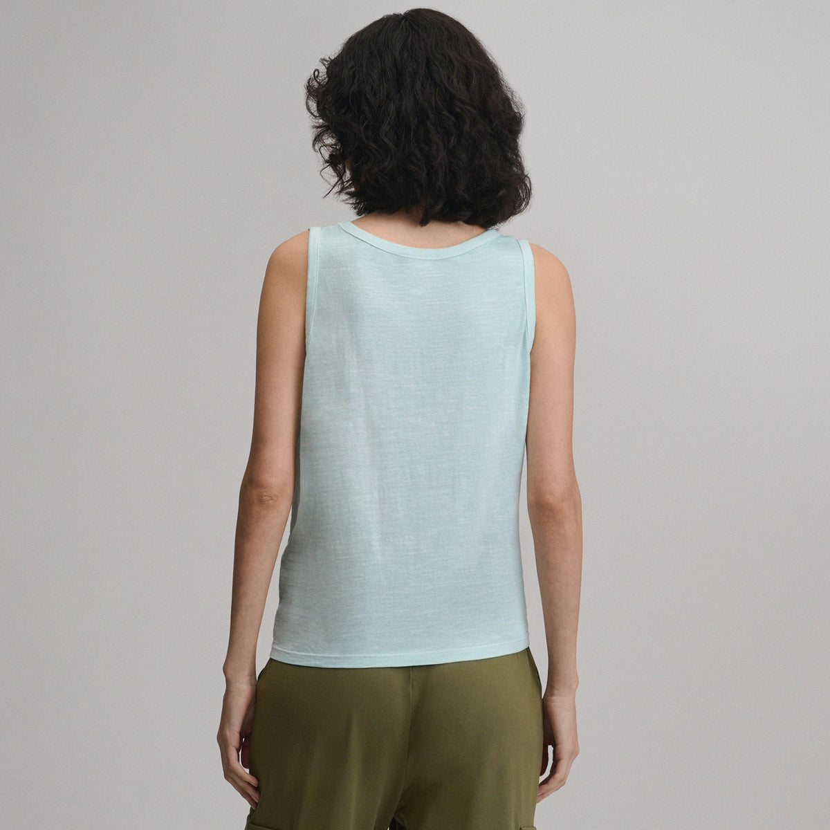Women's Sunwashed Cotton V-Neck Tank