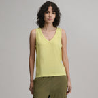 Women's Sunwashed Cotton V-Neck Tank