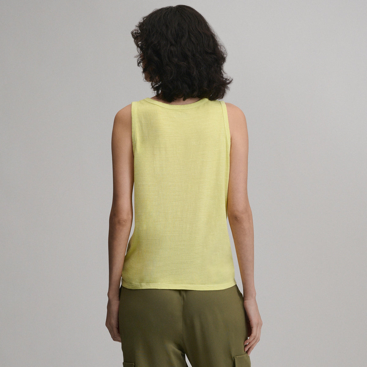 Women's Sunwashed Cotton V-Neck Tank