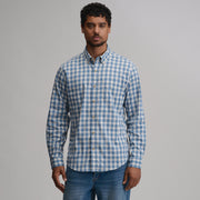 Men's Voyager Flex Long-Sleeve Shirt - Dark Blue