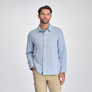 Men's Dawn Patrol Long-Sleeve Shirt - Blue Fog