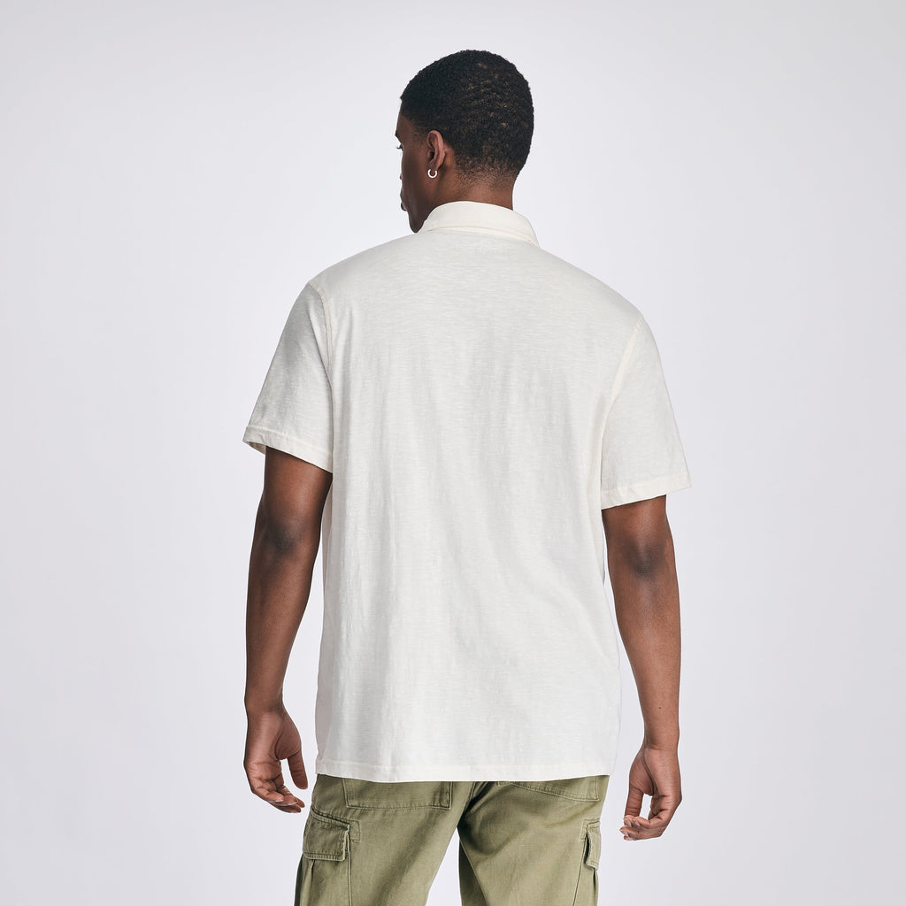 Men's Baja Knit Button-Up Shirt