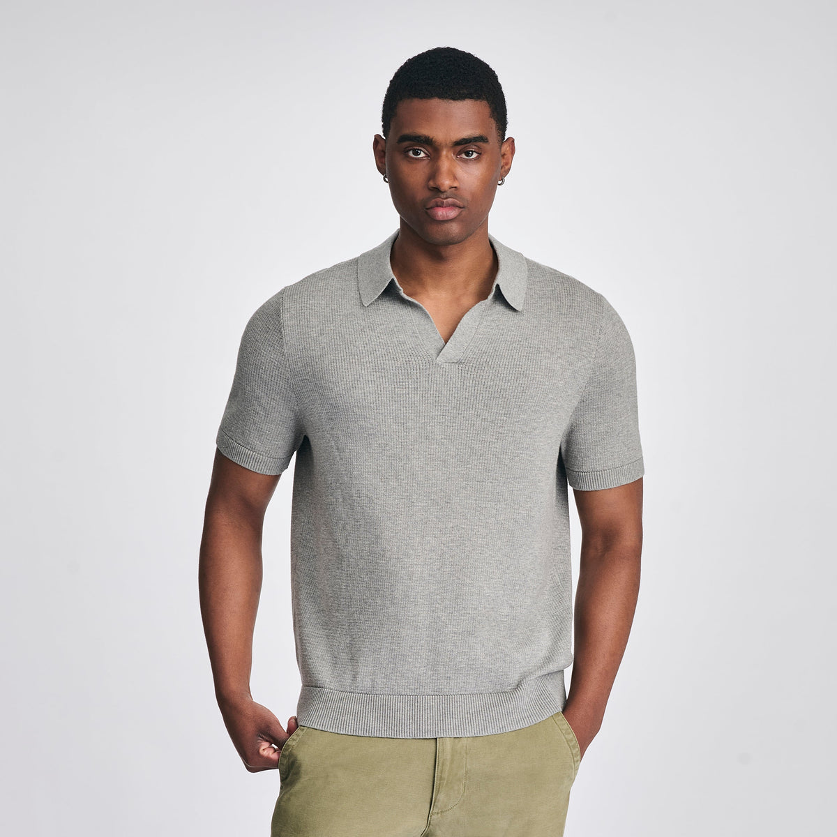 Men's SS Novelty Polo Sweater