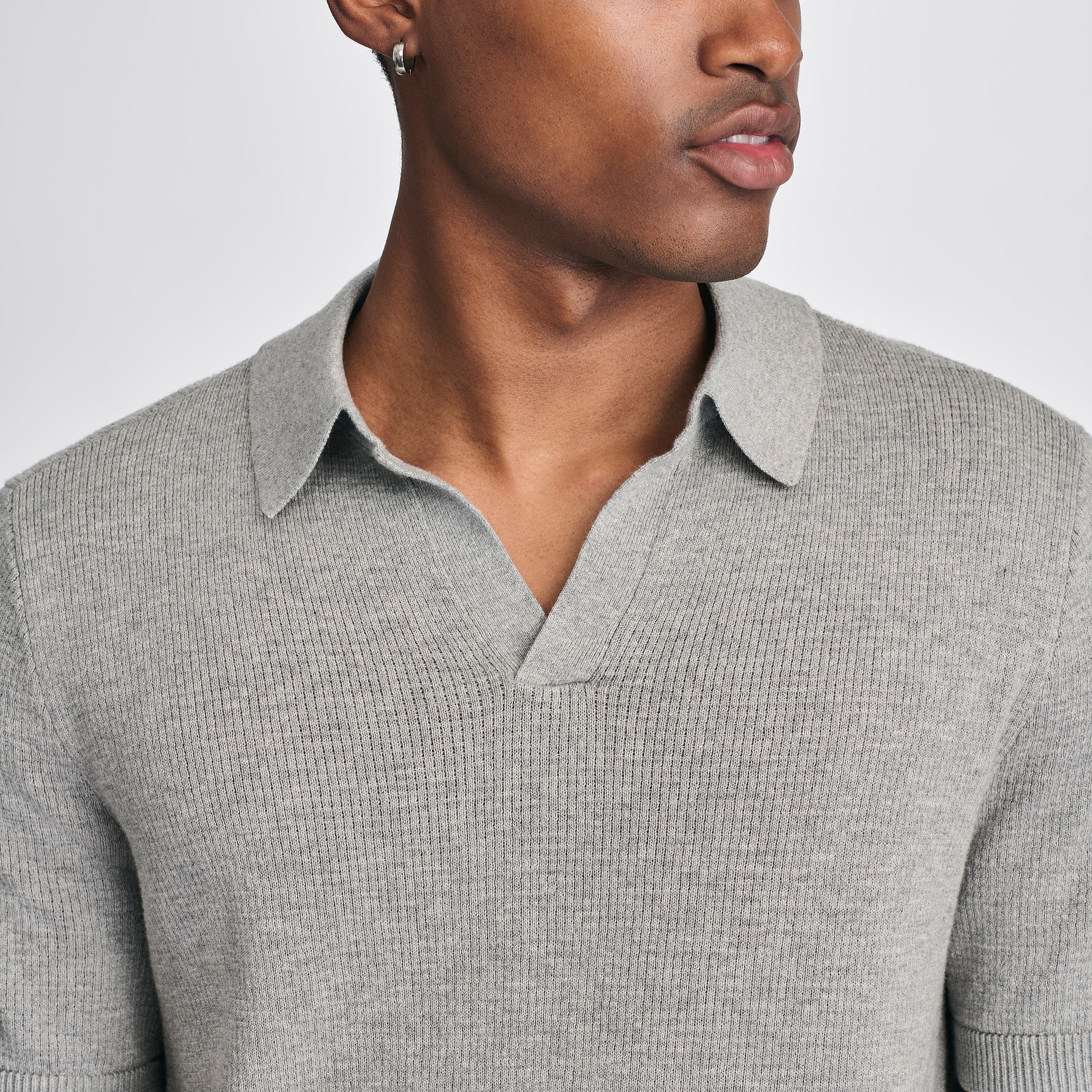 Men's SS Novelty Polo Sweater