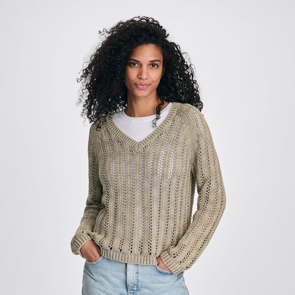 Women's Pointelle Pullover