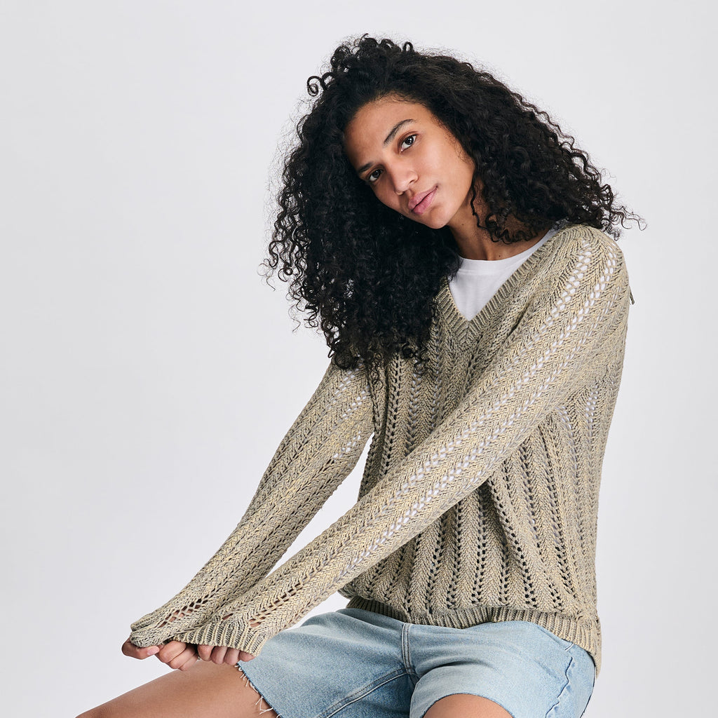 Women's Pointelle Pullover