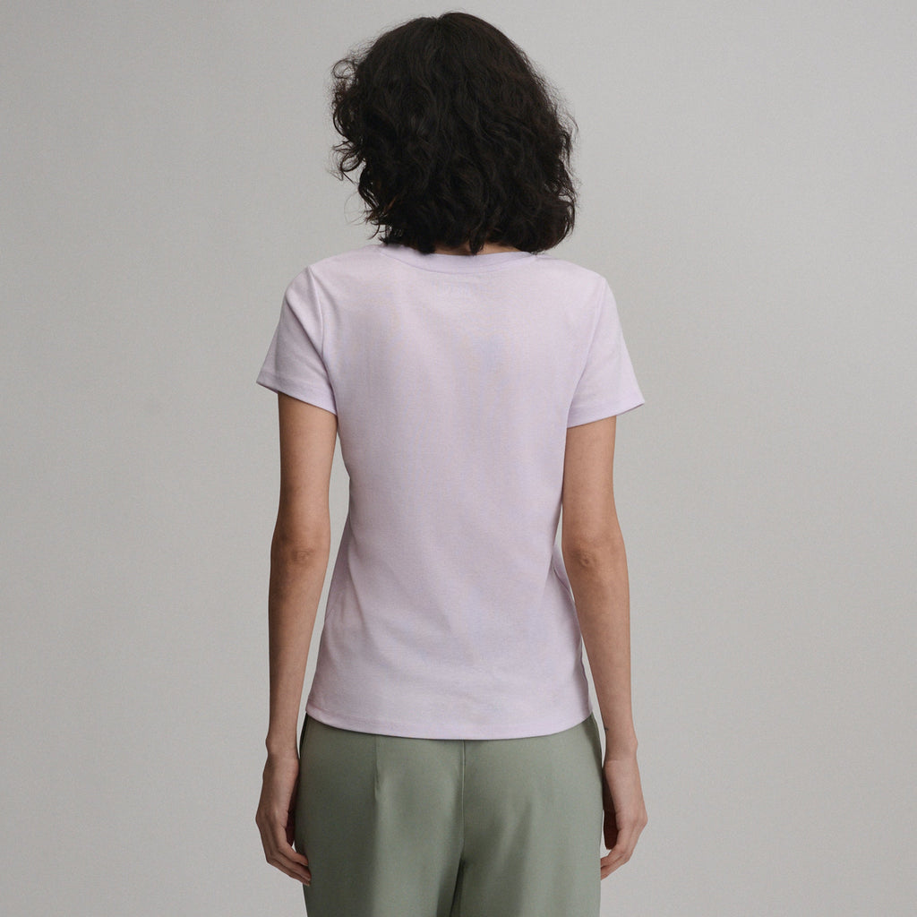 Women's Everyday Short-Sleeve V-Neck T-Shirt