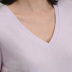 Women's Everyday Short-Sleeve V-Neck T-Shirt