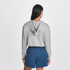 Women's Sightseer Cropped Full-Zip Hoodie