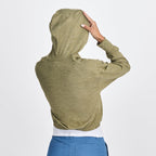 Women's Sightseer Cropped Full-Zip Hoodie