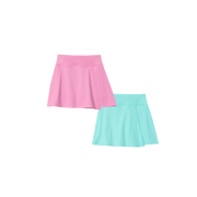 Girls Trail Active Skort - 2 Pack - BEGONIA PINK