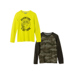 Boys Graphic Long-Sleeve T-Shirt - 2 Pack