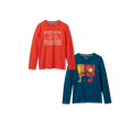 Boys Graphic Long-Sleeve T-Shirt - 2 Pack