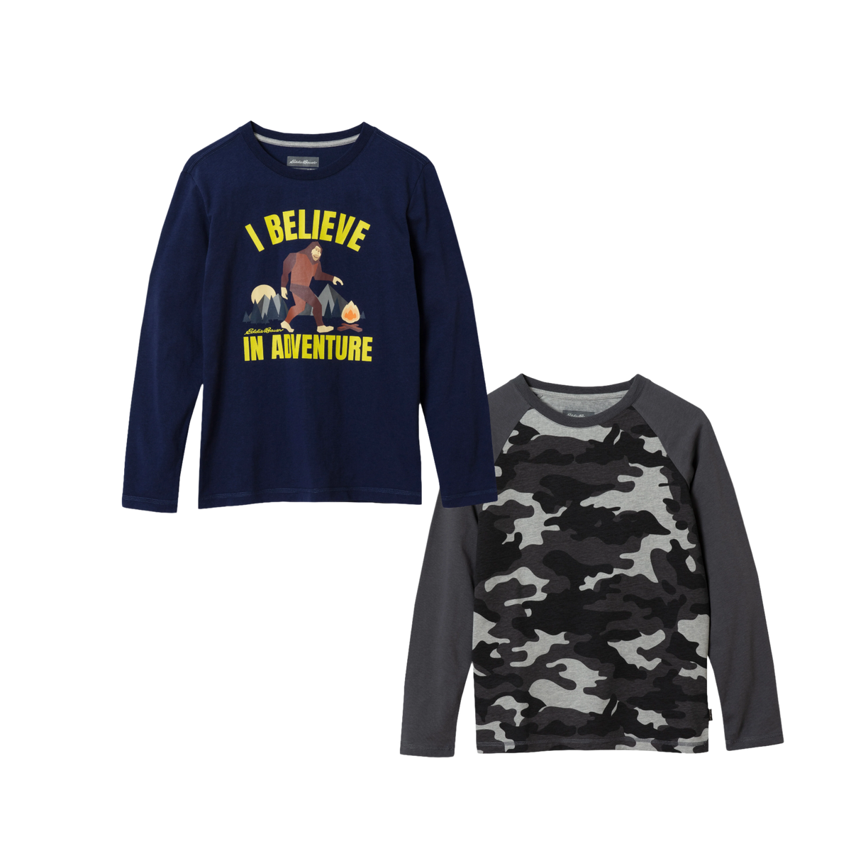 Boys Graphic Long-Sleeve T-Shirt - 2 Pack