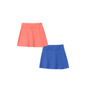 Girls Trail Active Skort - 2 Pack - SAXONY BLUE